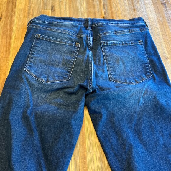 Banana Republic Skinny Ankle Classic 5 pocket medium wash stretch denim size 32L - Picture 3 of 5
